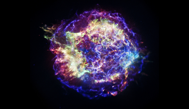 A supernova, an exploding star (Image: NASA/CXC/SAO)